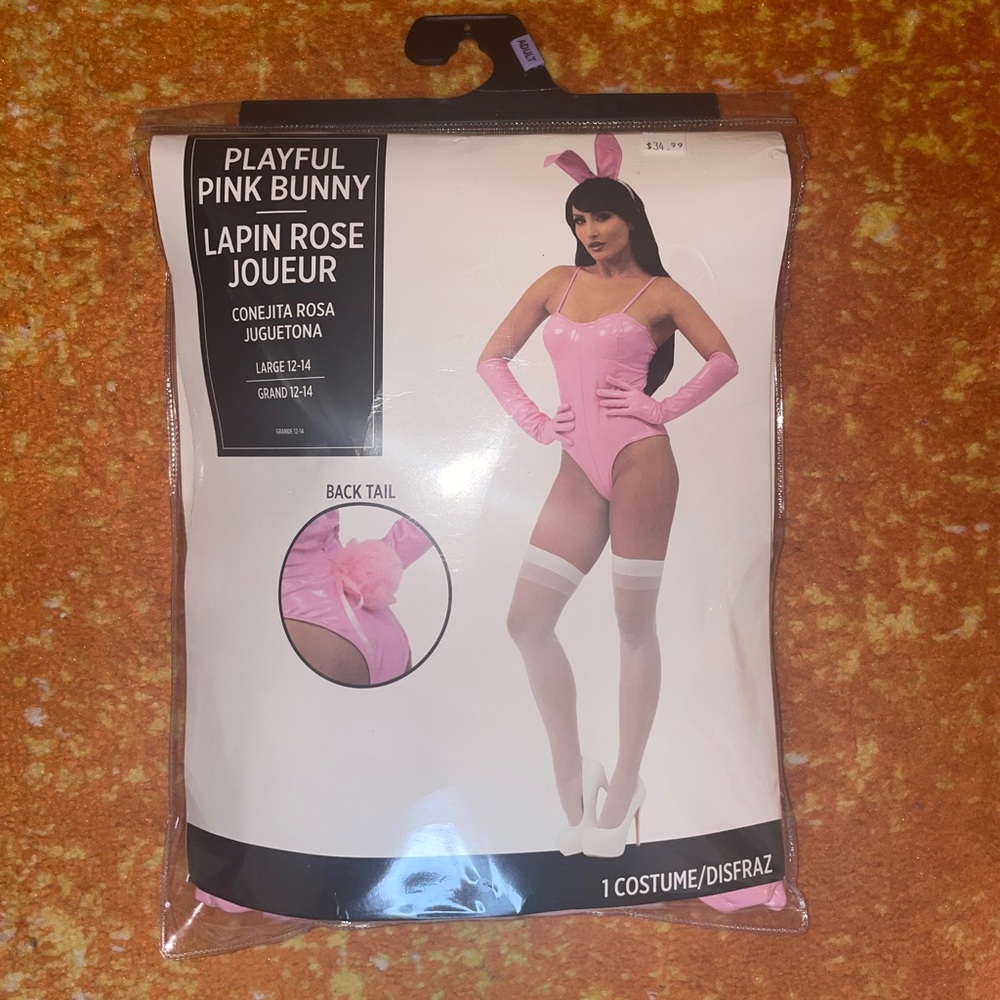 Pink Bunny Costume
